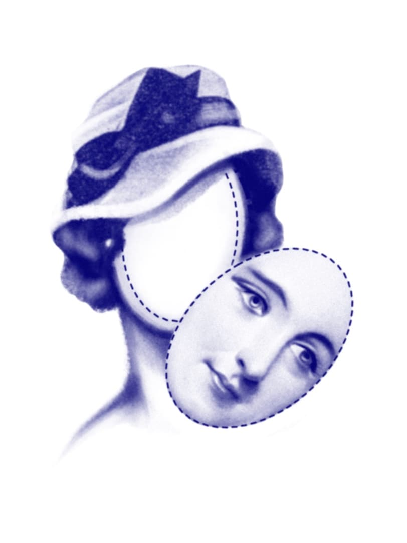 cut out face 
